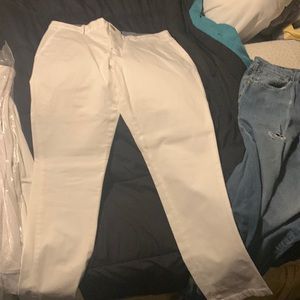 White pants